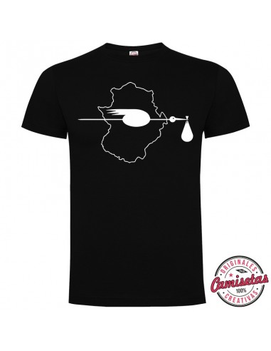 Camiseta "Extremadura Cigueña" de hombre by SILOZ *CAMISETAS CREATIVAS*