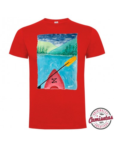 Camiseta "Kayak" de hombre by MERYnPARIS *CAMISETAS CREATIVAS*