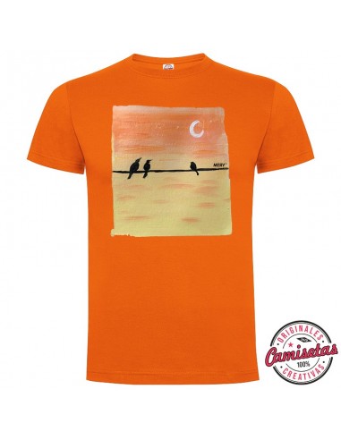 Camiseta "Birds" de hombre by MERYnPARIS *CAMISETAS CREATIVAS*