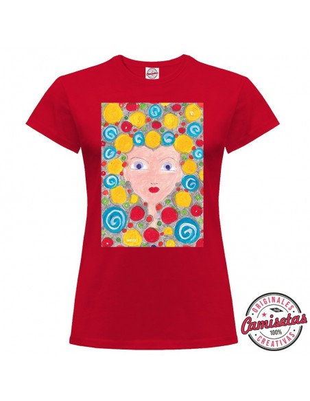 Camiseta "Medusa" de mujer by MERYnPARIS ** CAMISETAS CREATIVAS **