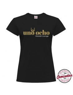 Camiseta "Uno Ocho" de mujer en ** CAMISETAS CREATIVAS **