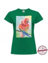 Camiseta "Parrot" de mujer by MERYnPARIS *CAMISETAS CREATIVAS*