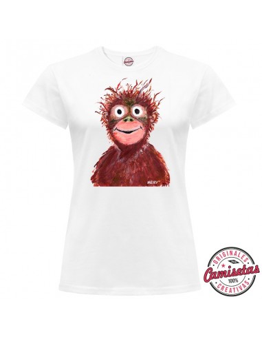 Camiseta "Monkey" de mujer by MERYnPARIS *CAMISETAS CREATIVAS*