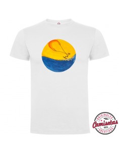 Camiseta "Kitesurfing" de hombre by MERYnPARIS *CAMISETAS CREATIVAS*