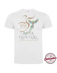 Camiseta "Ruta Quetzal 25 Aniversario" by CAMISETAS CREATIVAS