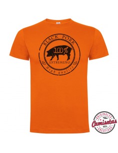 Camiseta "Black Pork" de hombre by SILOZ *CAMISETAS CREATIVAS*