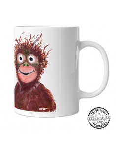 Taza personalizada "Monkey" by MERYnPARIS *MerchanShop*