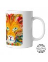 Taza personalizada "Rainbow Lion" by MERYnPARIS *MerchanShop*