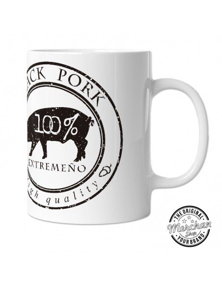 Taza personalizada "Black Pork" by SILOZ *MerchanShop*